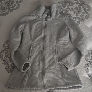 The North Face Charcoal Quilted Jacket